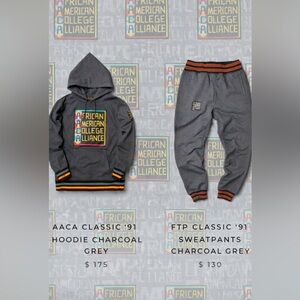 AACA (African American Classic Alliance)Classic 91’ Hoodie and Sweatpants